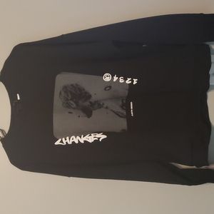H&M Justin Beiber Changes Black Sweatshirt
